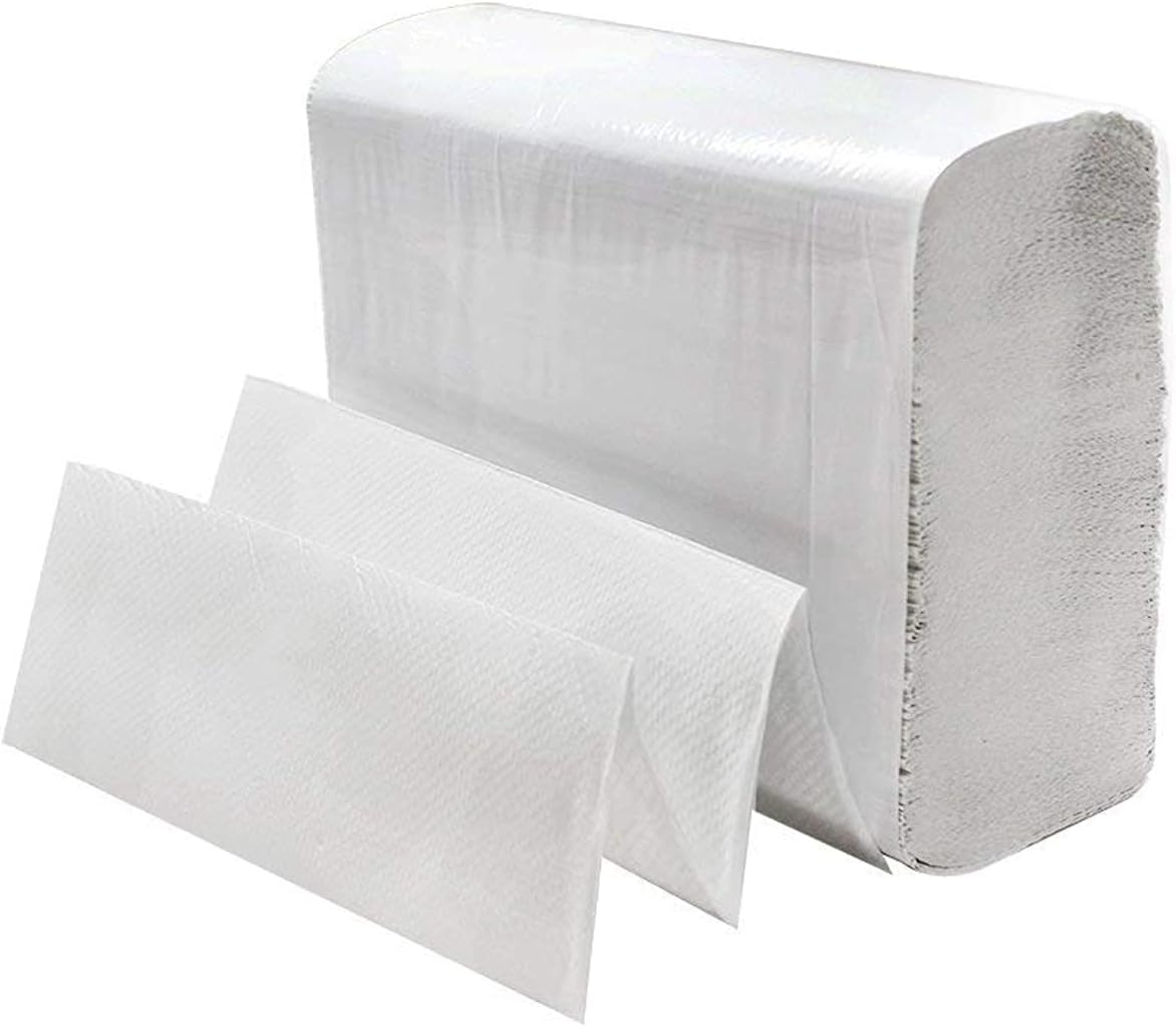 Perfect Stix White MultiFold Paper Towels Eco-Friendly Value-For-Money 500 Sheets embrace the green life