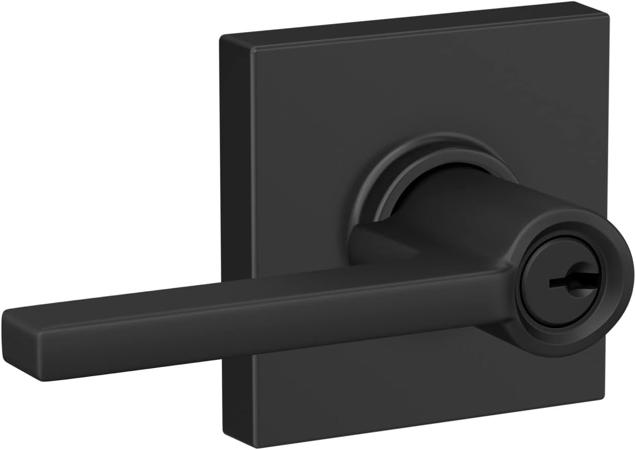 Schlage F51A LAT Door Lever Versatile Entry-Level Door Lever with Supreme Security