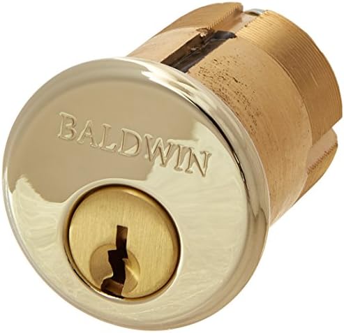 Baldwin 8326 Keyway Mortise Cylinder for 2 Thick Doors