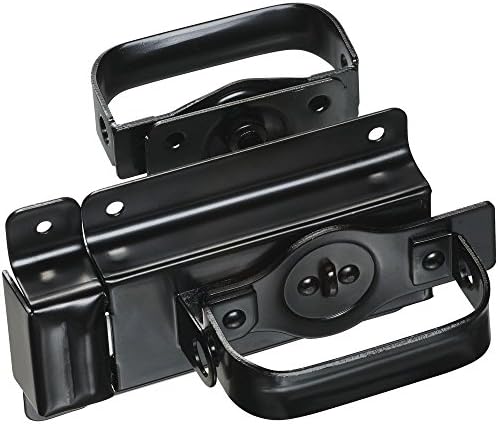 Durable Swinging Door Latch with WeatherGuard Protection and Two-Push Design