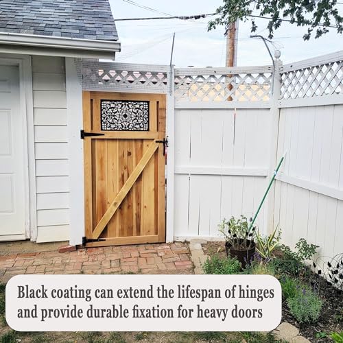 Versatile 6-Inch T-Strap Door Hinges