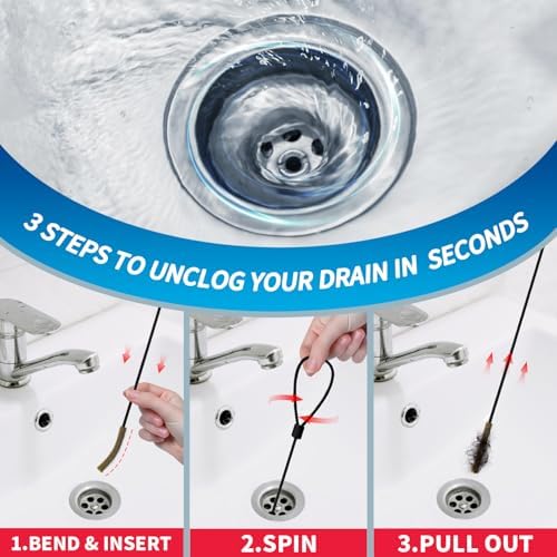 Efficient Sink Snake Set for Deep Clogs