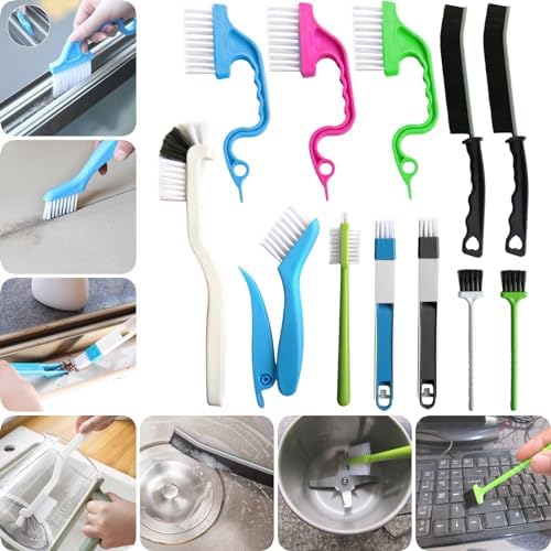 CRAFNEW12-Piece Multifunctional Cleaning Brush Set