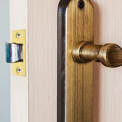 2pcs Stainless Steel Deadbolt Strike Plate Filler for Door Reinforcement