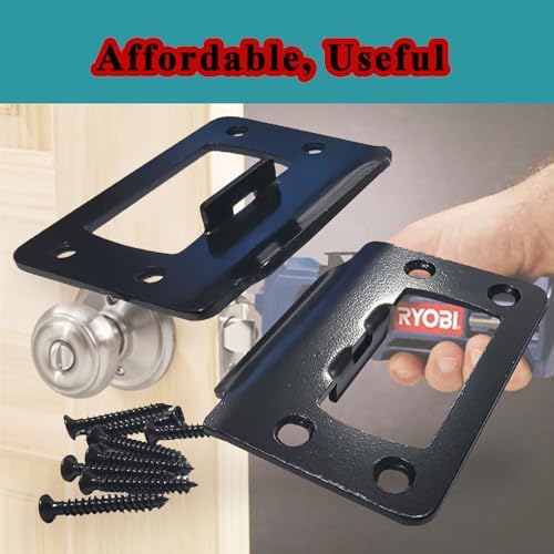 Door Lock Restifier Plate Reduces Sliding Noise Easy to Install