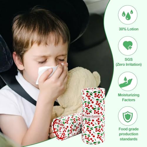 Teyomi 30 Lotion Facial Tissues - Soft Moisturizing Non-Irritating Eco-Friendly