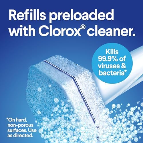 Clorox Toilet Wand Refill Germs KILLER