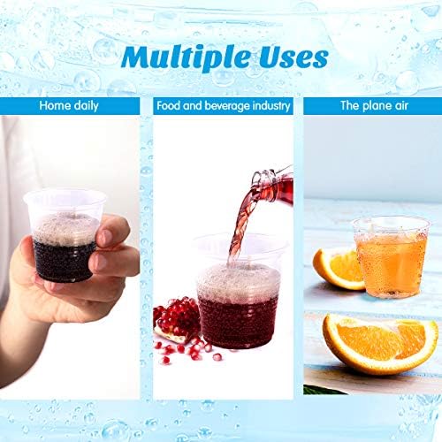 Convenience in every sip - Turbo Bee 5oz Disposable Plastic Cups x 500 Pack
