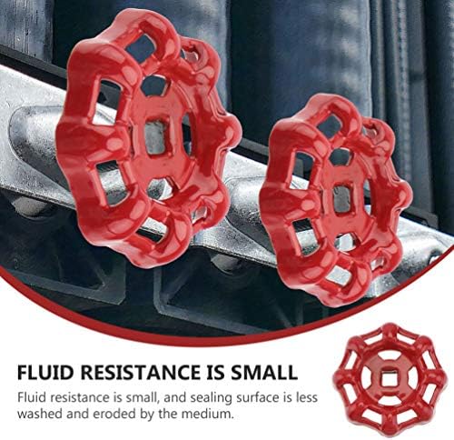 Hemoton Decor Faucet Handle Set - 12-Piece Brass Cast Steel Rust-Resistant Easy Install Durable Versatile