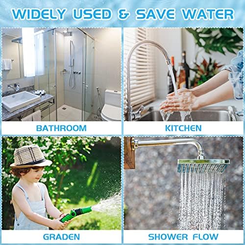 Nature Material Flow Control for Shower Use