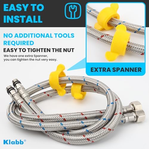 Stainless Steel Bathroom Kitchen Faucet Supply Hoises
