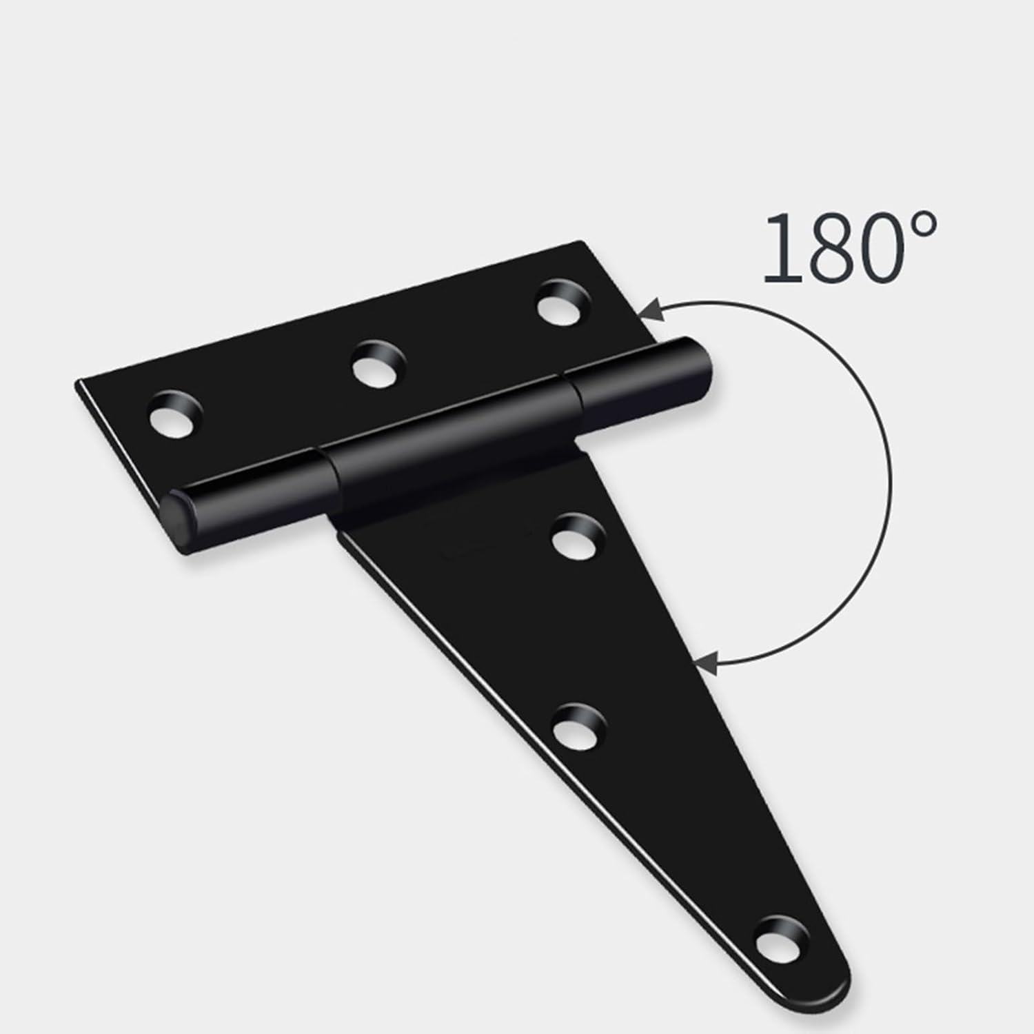 4 In Polishing Steel Gate Hinges Perfect for Barn Door Shed swung easily