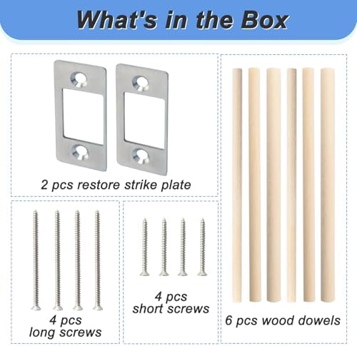 Solve Door Lock Issues with AccEncyc Strike Plates