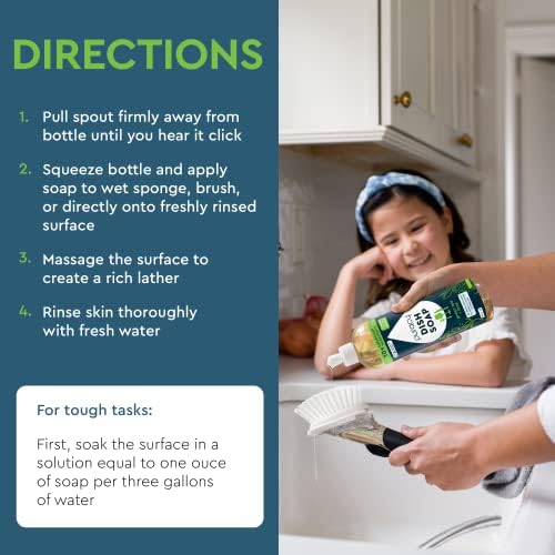 Puracy Natural Dish Soap - Green Tea Lime