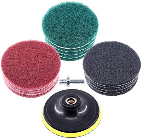 Glarks 16Pcs 5 Inch Drill Brush Cleaning Kit