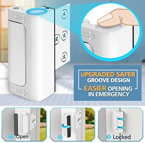 WINONLY 800 LBS Childproof Child Lock Front Door