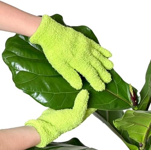 BLESS YOUR SOIL Microfiber Dusting Gloves