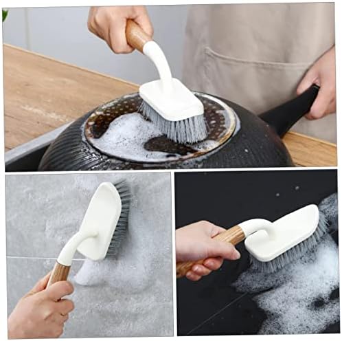FOMIYES 3pcs Hard Bristle Hand Broom for Bathroom and Kitchen
