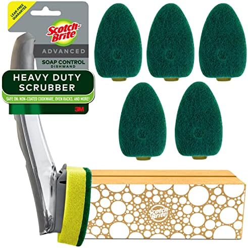 Scotch-Brite Heavy Duty Advanced Soap Control Dishwand Kit