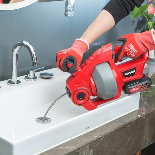 Fast Reliable Cordless Drain Auger for 247 Efficiency