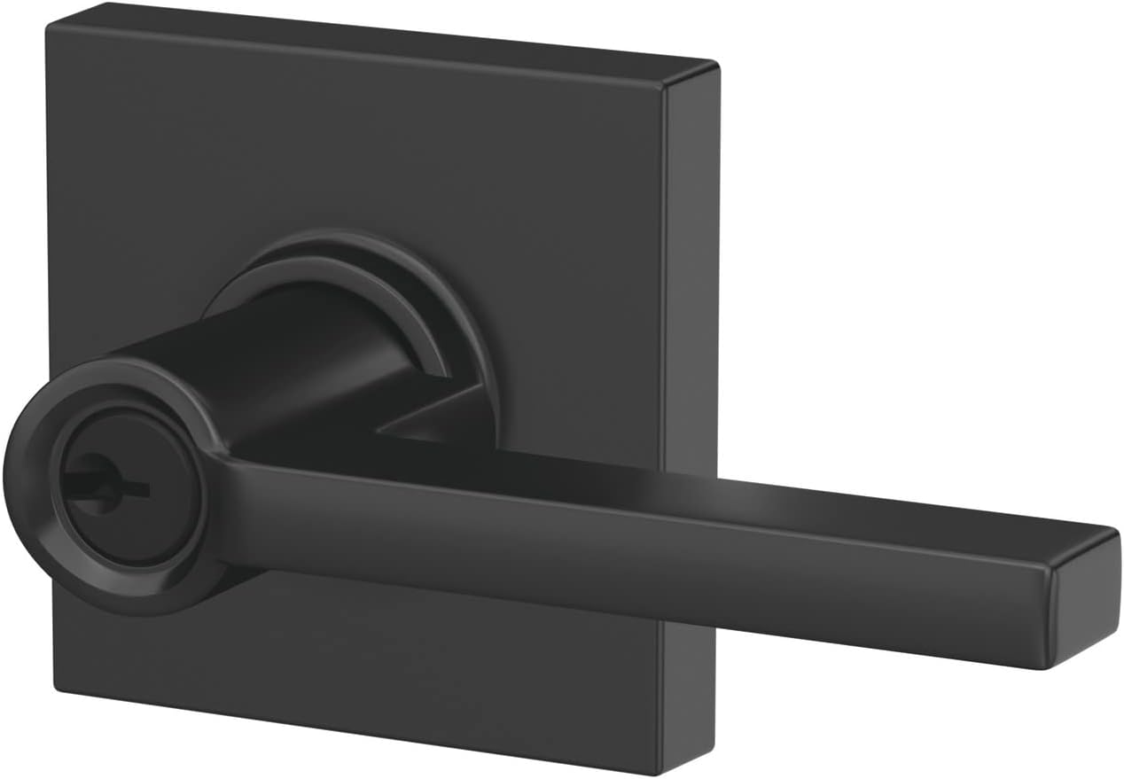 Schlage F51A LAT Door Lever Versatile Entry-Level Door Lever with Supreme Security