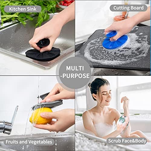 Silicone Kitchen Sponge Durable Non-Slip Eco-Friendly