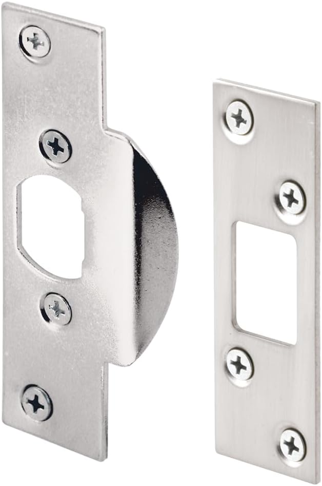 High-Quality Security Strike Kit with Satin Nickel Finish for Hinged Doors