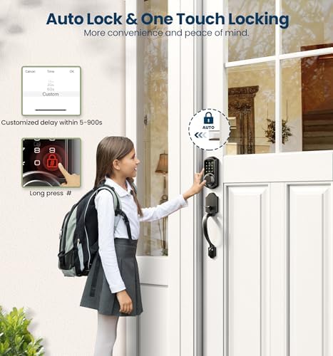 Smart Door Lock Set for Easy Security