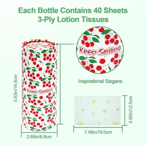 Teyomi 30 Lotion Facial Tissues - Soft Moisturizing Non-Irritating Eco-Friendly