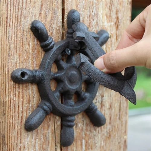 Sturdy Metal Door Knocker for Country Homes