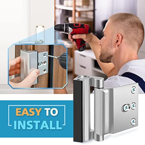 WINONLY Secure Door Lock - Sturdy Home Security with 800 lbs Capacity