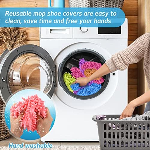 5-Piece Soft Dust Mops for Family Use