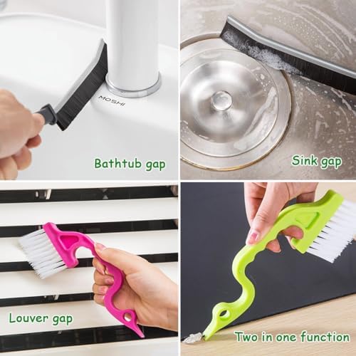 CRAFNEW12-Piece Multifunctional Cleaning Brush Set