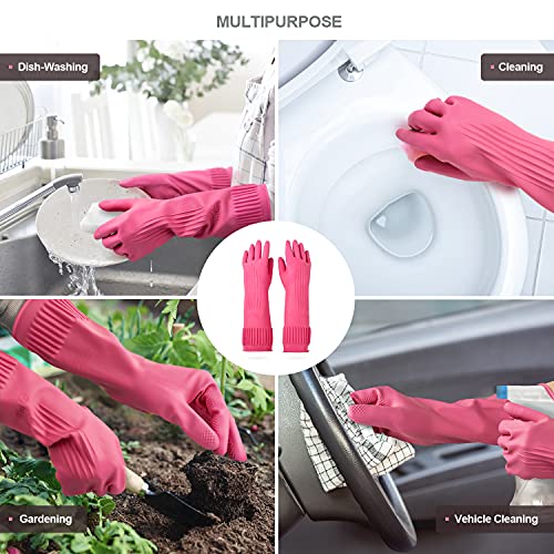 Essential Reusable - Non-Slip Kitchen Gloves Medium 2 Pairs