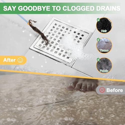 EastLink 50-Inch Sink Snake Drain Clog Remover