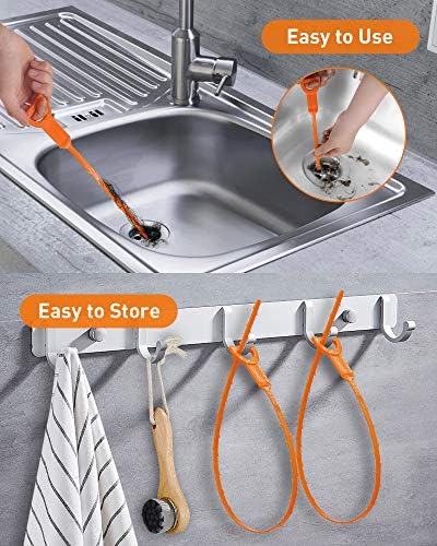 Effortlessly Unclog Your Drains with 6pcs Auger Set