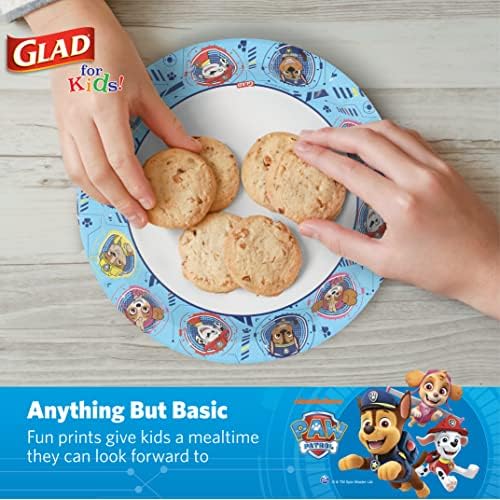 Glad for Kids Paw Patrol Disposable Plates