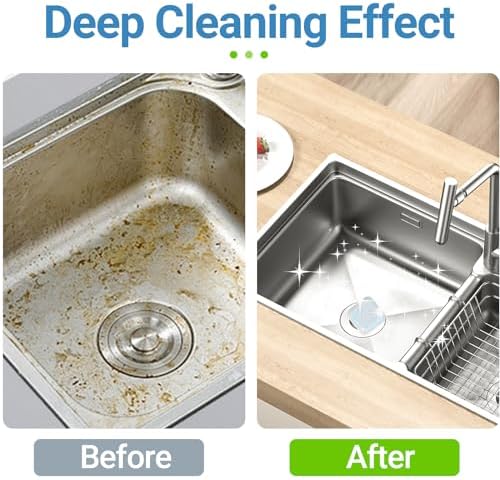 30 Pack rubbish disposal cleaning tablets for deep clean