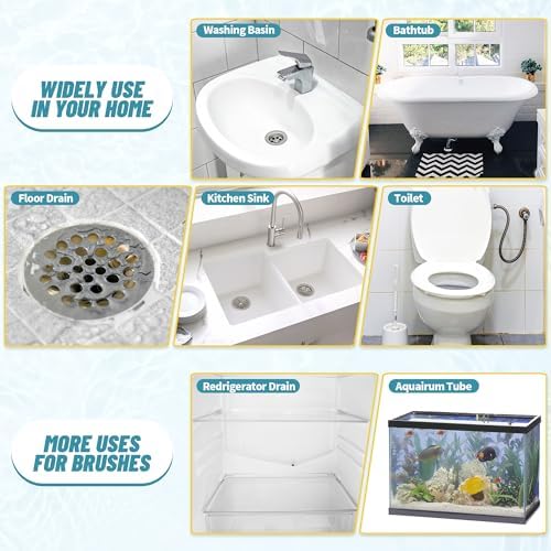 Essential Drain Clog Remover Complete Set of 9-Piece 355