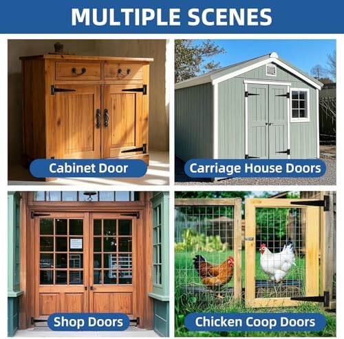 Barn Door Hinges - Heavy Duty