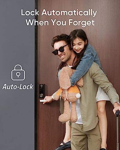 Eufy Security Smart Lock S230 Front Door Lock with Fingerprint Wi-Fi Remote Access