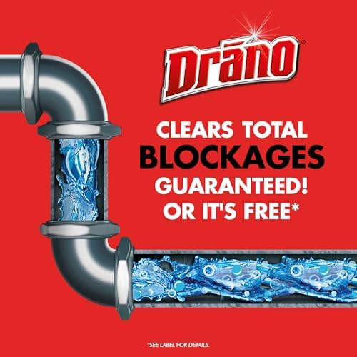 Drano Max Gel Drain Clog Remover Cleaner