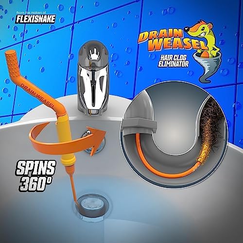 FlexiSnake 18-inch Rotating Drain Snake