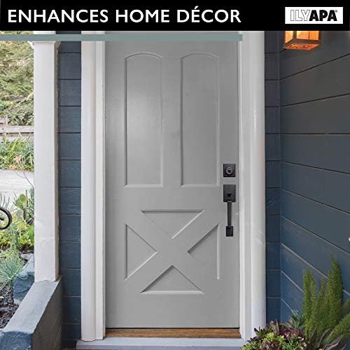 Ilyapa Modern Door Handleset for Secure Exterior Doors
