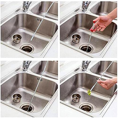 63-inch Flexible Grabber Tool for Drains Sinks and toilets