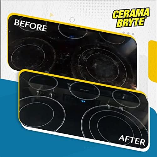 Perfectly Clean - Cerama Bryte 3x Scraper 3x Pad Kit for Glass Cooktop Stove Top Cleaning