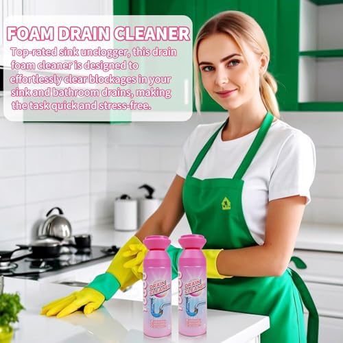 Clean Sink Like a Pro with Foaming Drain Cleaner