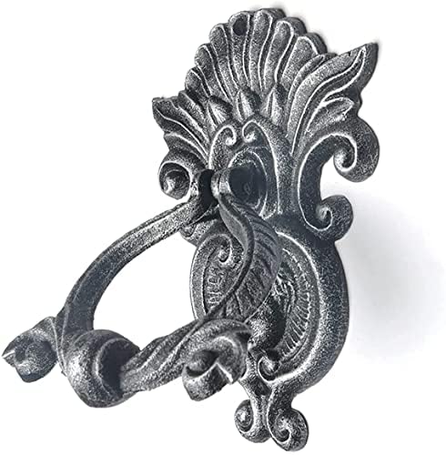 SEVEEZ Vintage Farmhouse Wrought Iron Angel Door Knocker