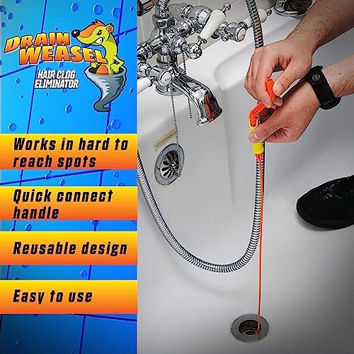FlexiSnake 18-inch Rotating Drain Snake