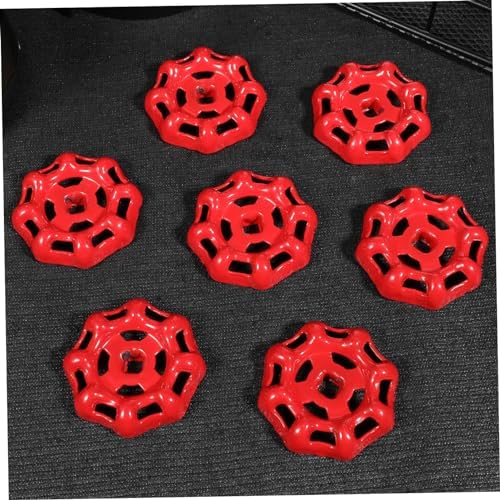 10-Piece Gate Valve Hand Wheel Set - Vemoon Sturdy Cast Iron Faucet Handle Decorations for Outdoor Use